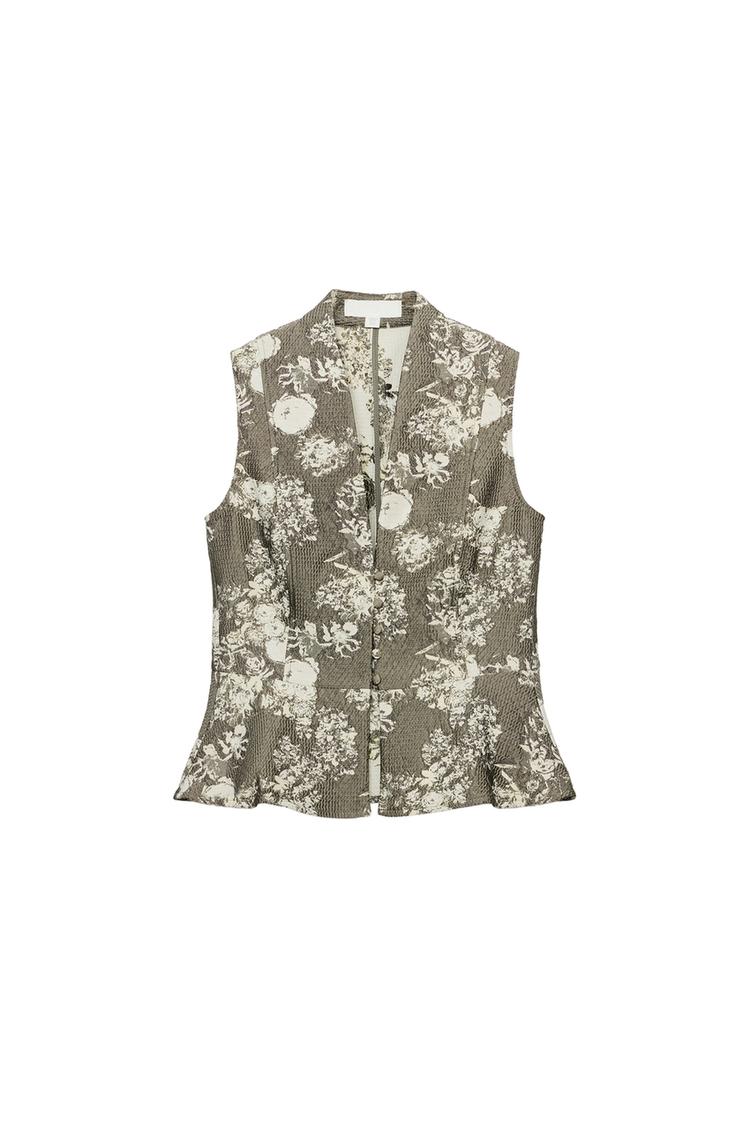JACQUARD WAISTCOAT