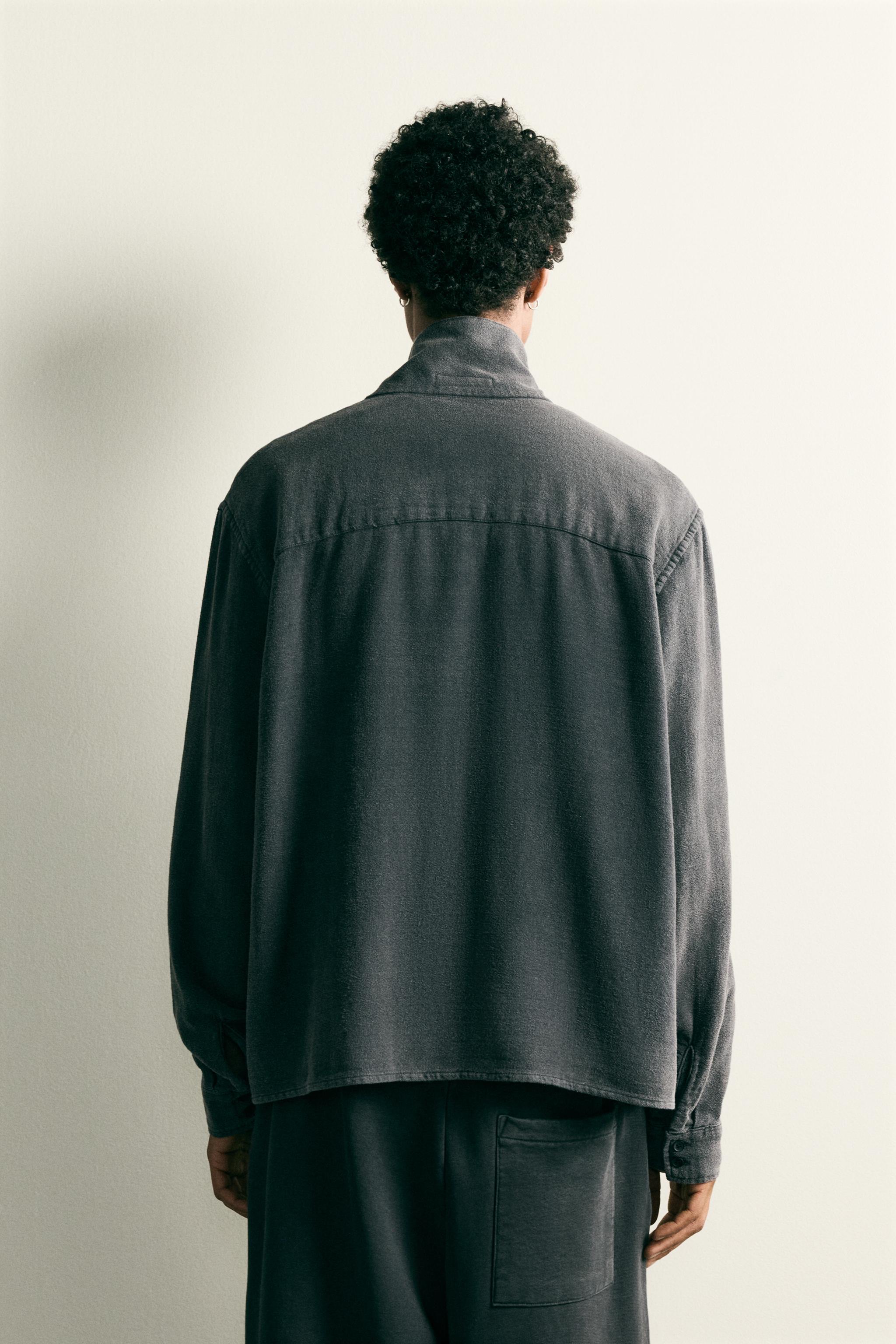VINTAGE WASH RELAXED FIT SHIRT