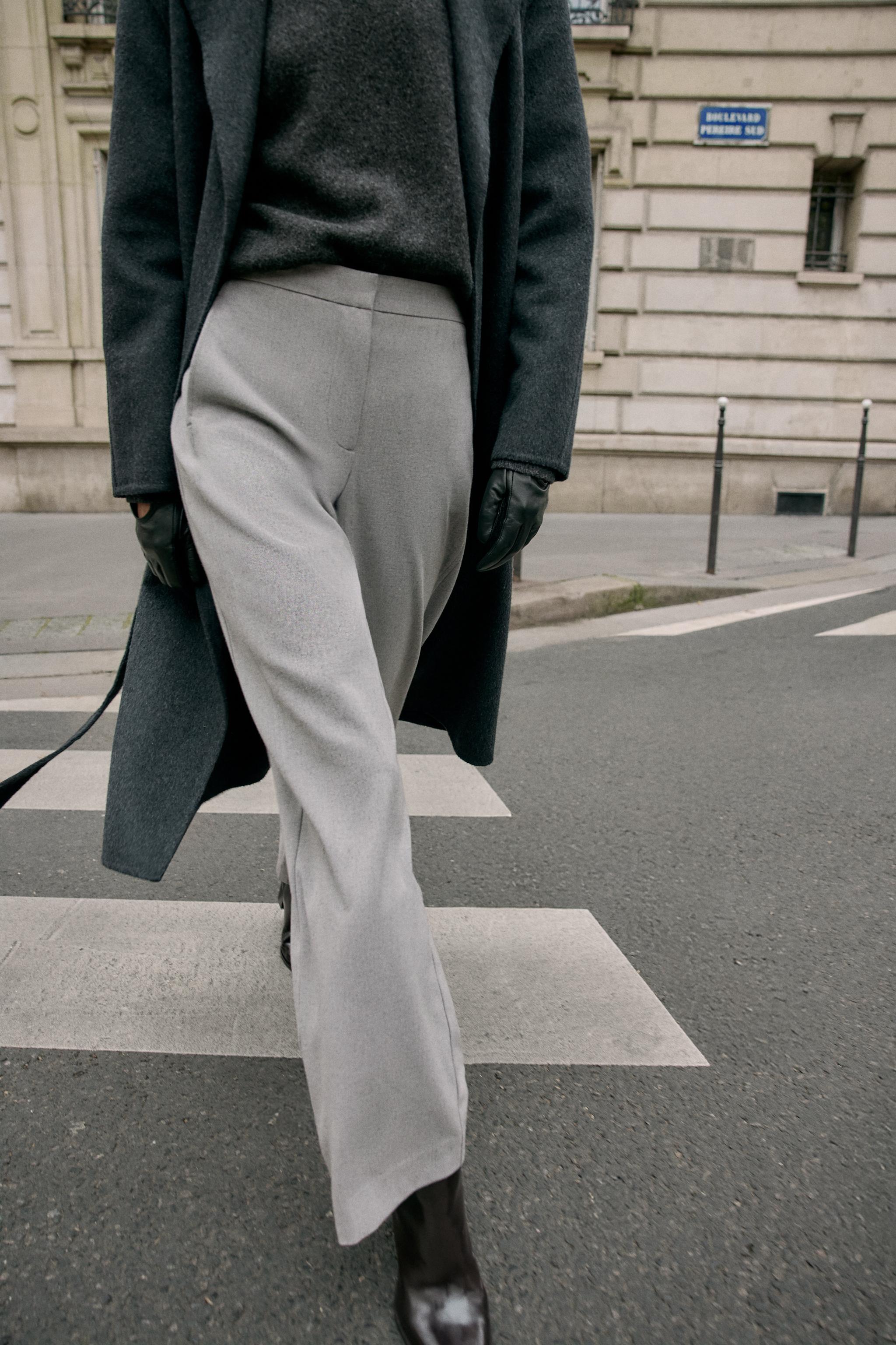 PANTALON DROIT TAILLE NORMALE