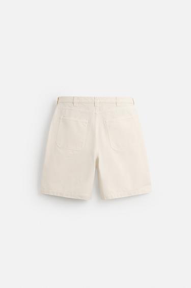 BERMUDA STRUCTURE CANVAS - Écru de Zara - Image 7