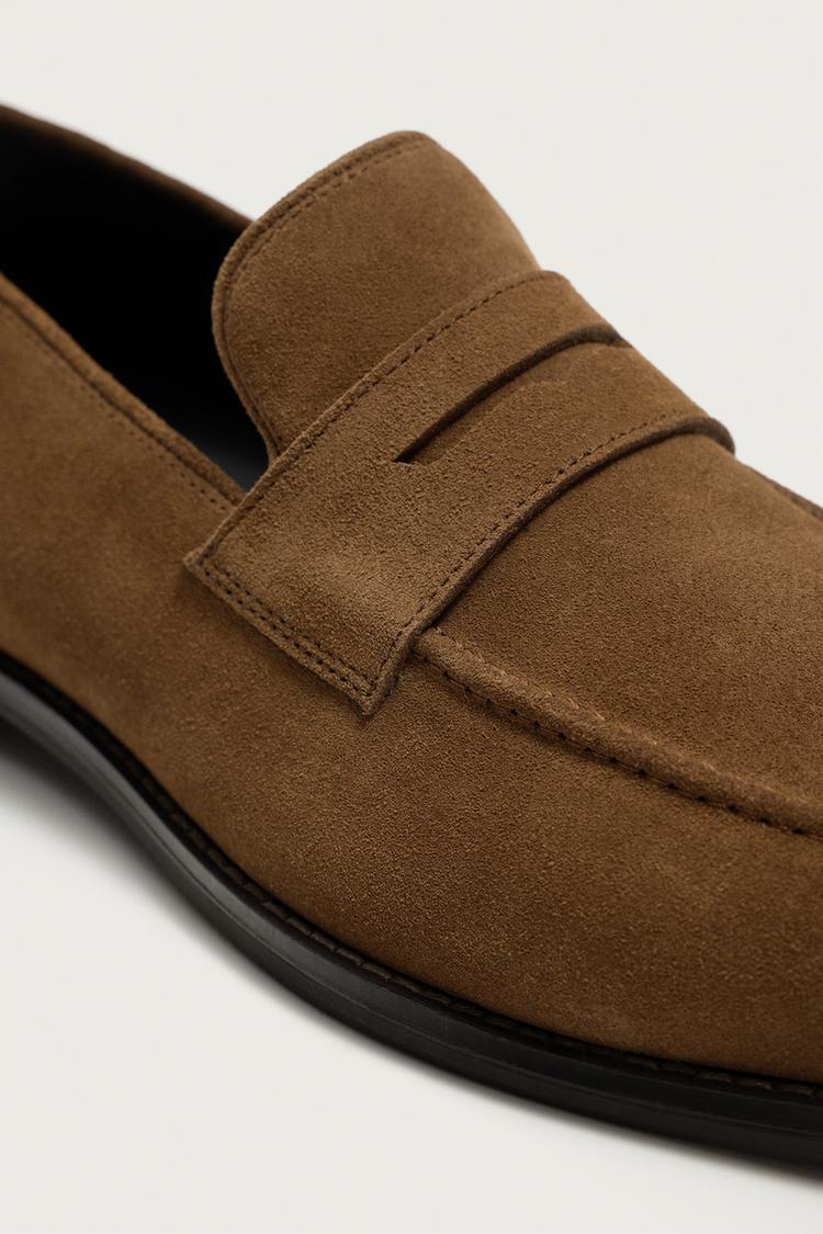 Mocasines penny de cuero 7