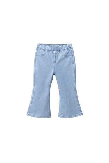 ليجن دنيم فلير - أزرق فاتح by Zara