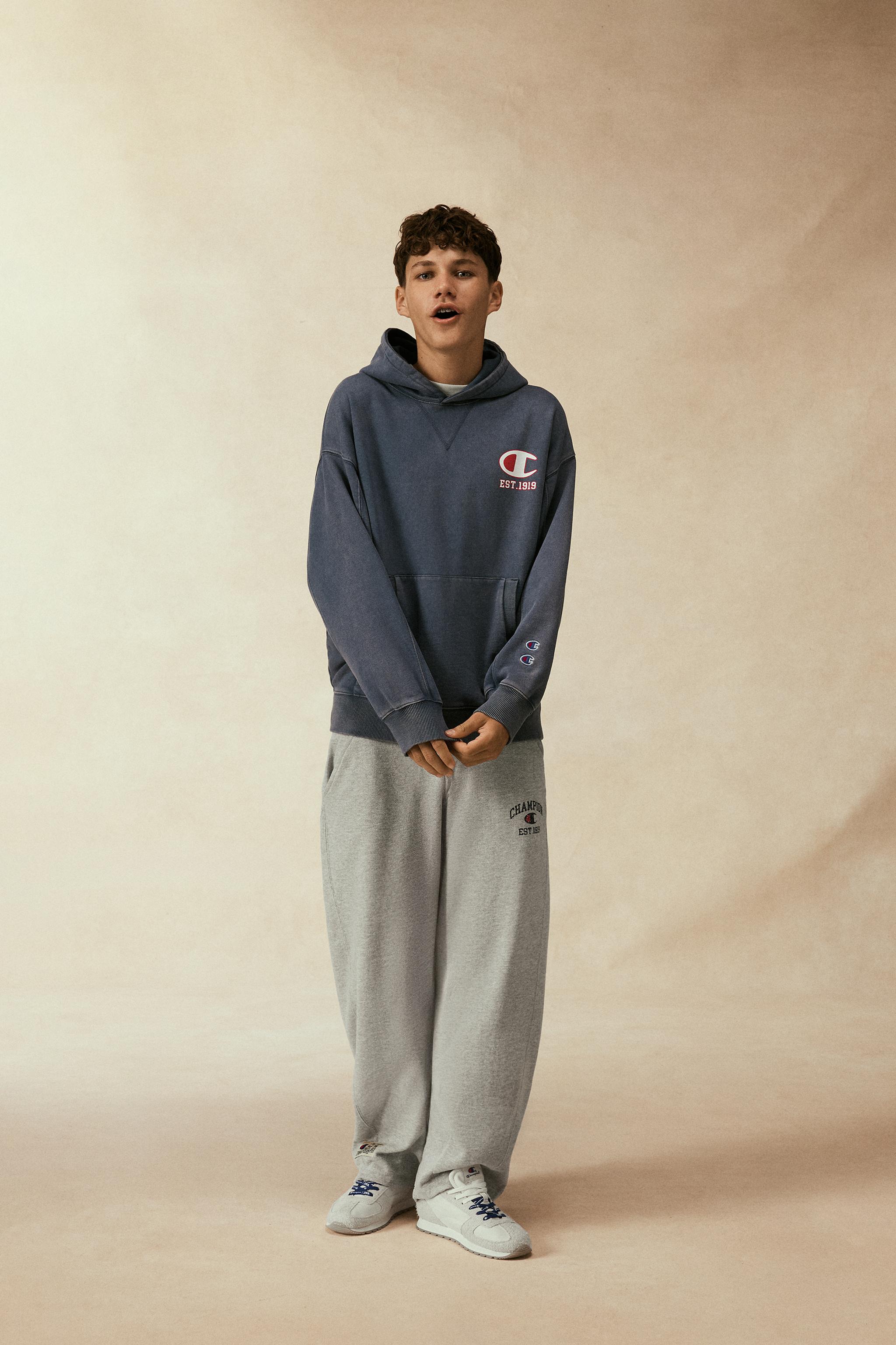 CHAMPION ® X ZARA バルーンフィット スウェットパンツ - ベージュ