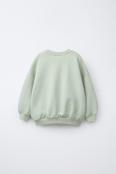 SWEAT IMPRIMÉ MICKEY MOUSE © DISNEY - Vert d'eau de Zara - Image 1