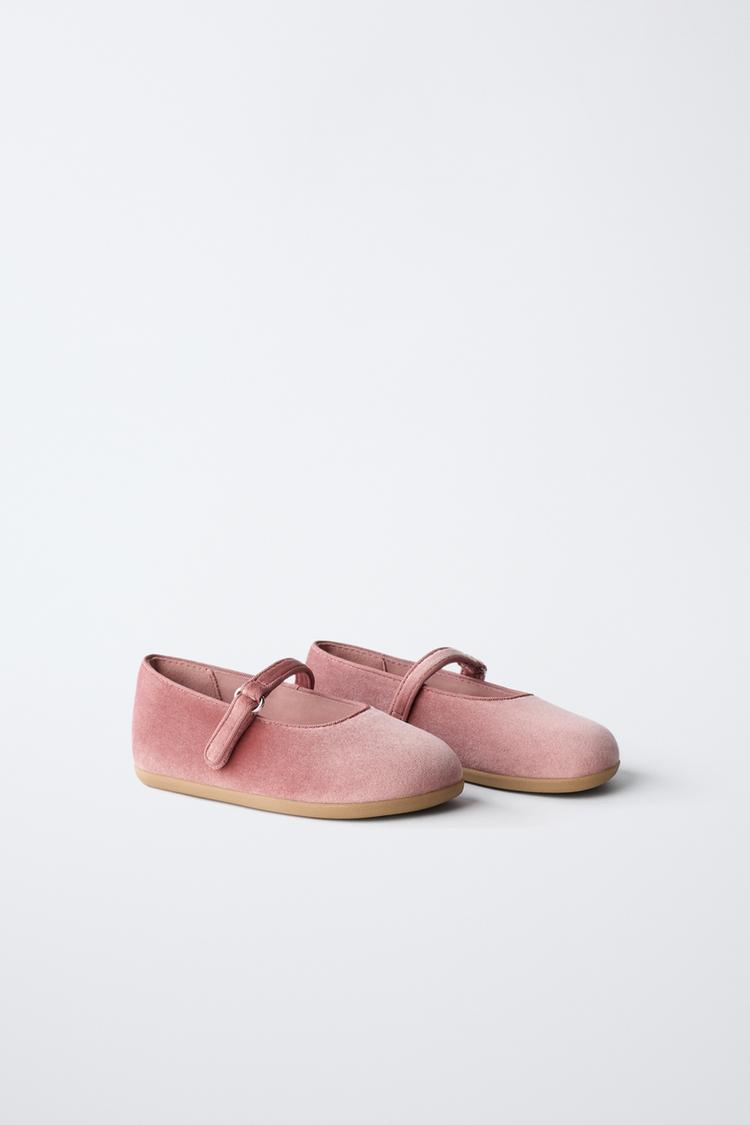 BALLERINAS DE TERCIOPELO DESCALZAS 2