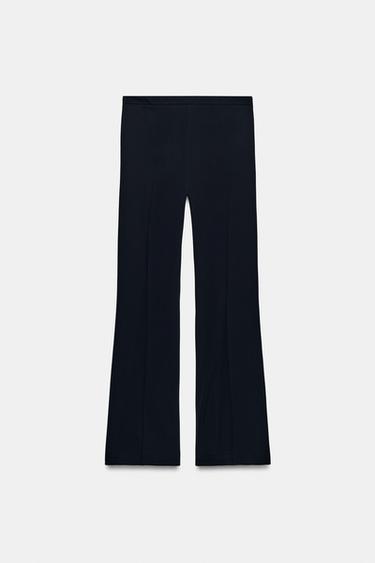 PANTALON FLUIDE ZW COLLECTION - Bleu marine de Zara - Image 3
