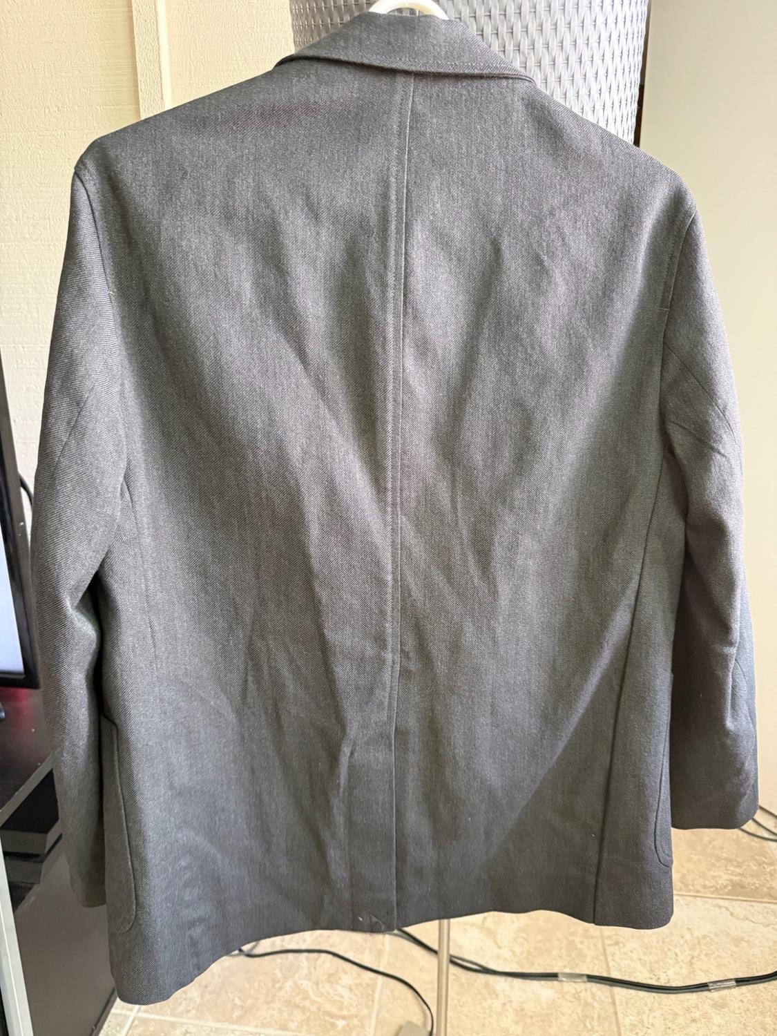 REGULAR FIT COTTON-WOOL BLAZER - Image 2