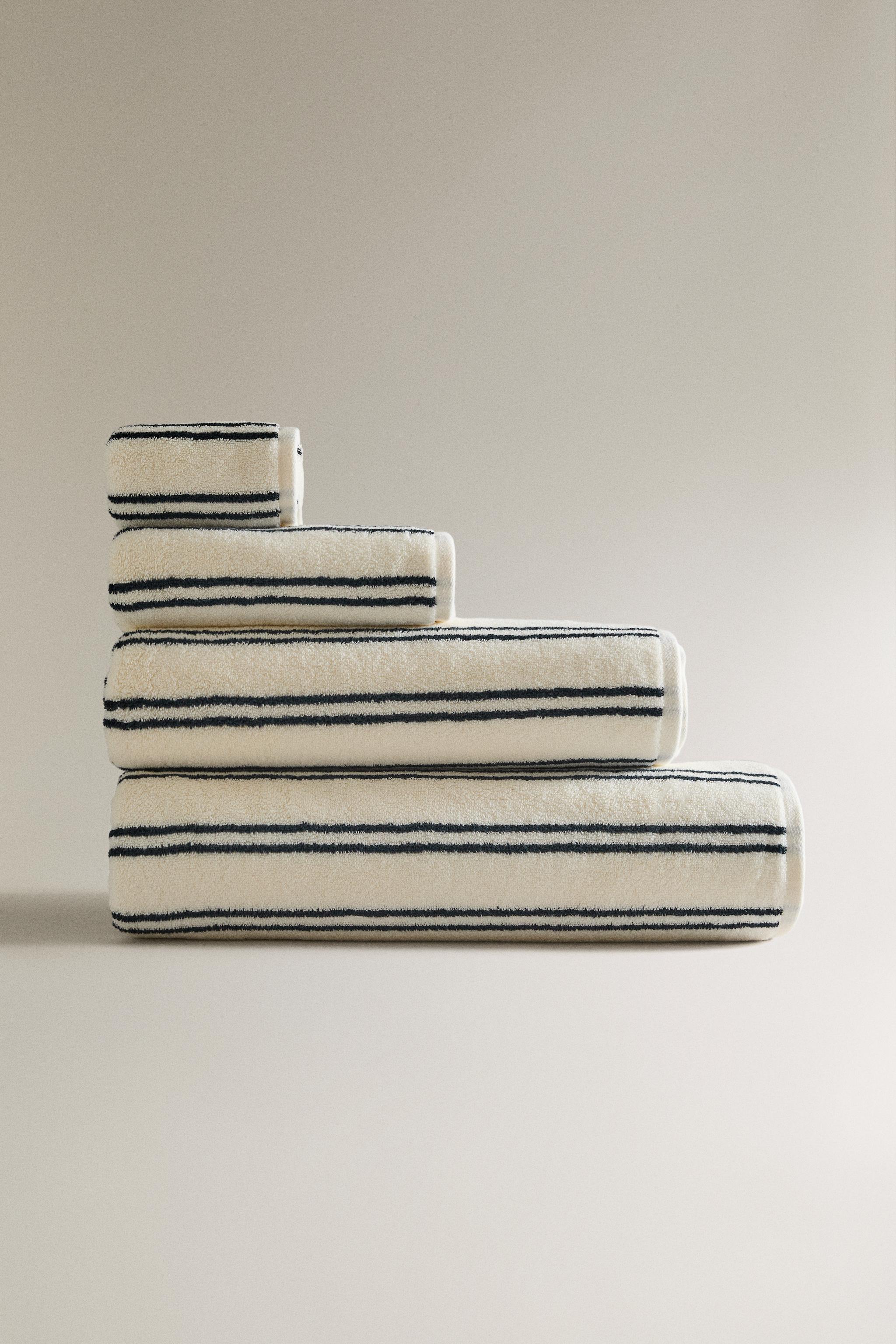 DOUBLE STRIPE BATH TOWEL