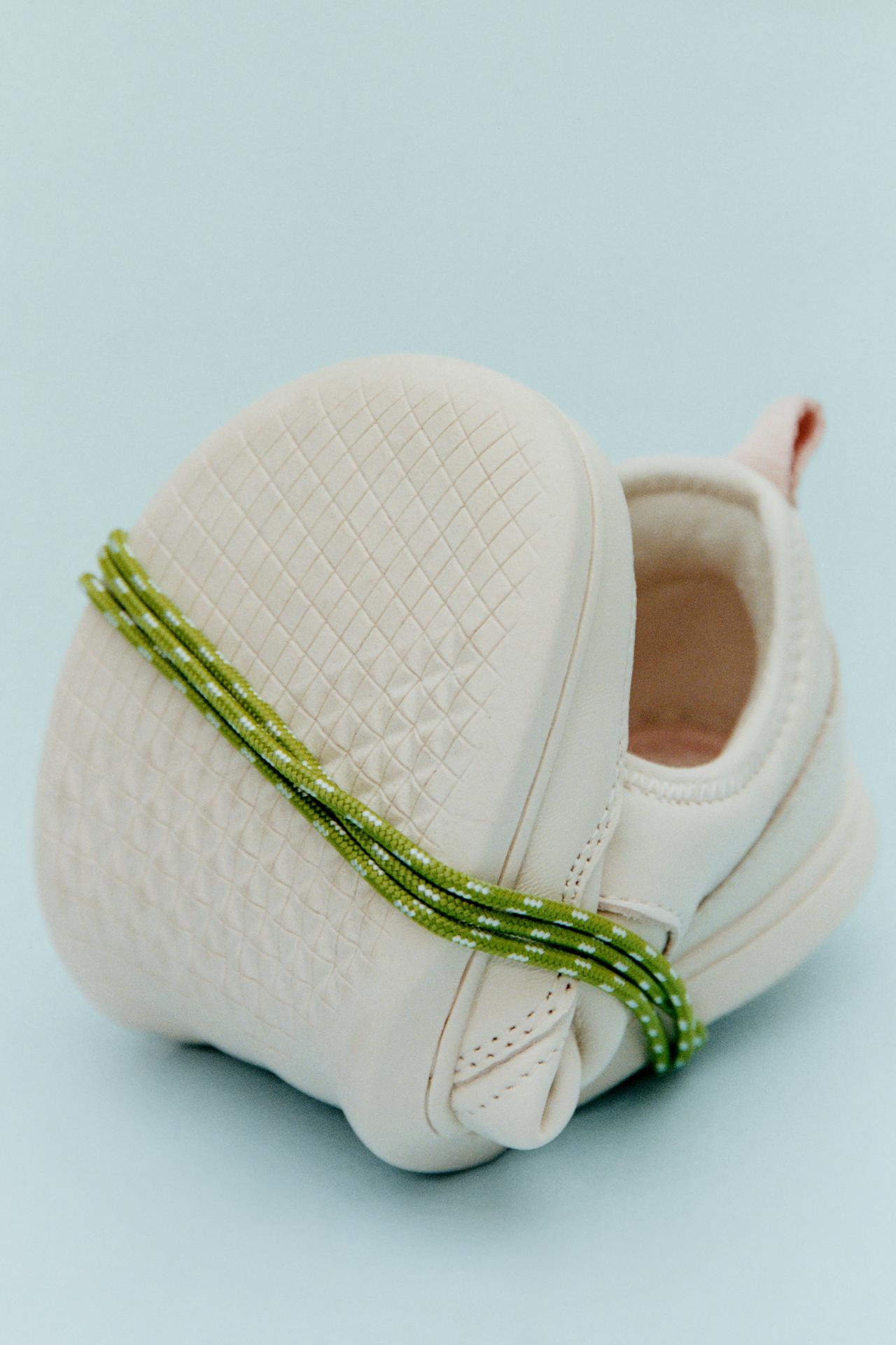 BAREFOOT LEATHER SNEAKERS — White