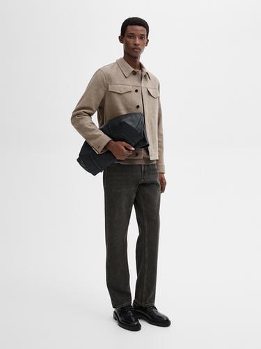 Zara Relaxed-fit jeans - Gray - Image 0