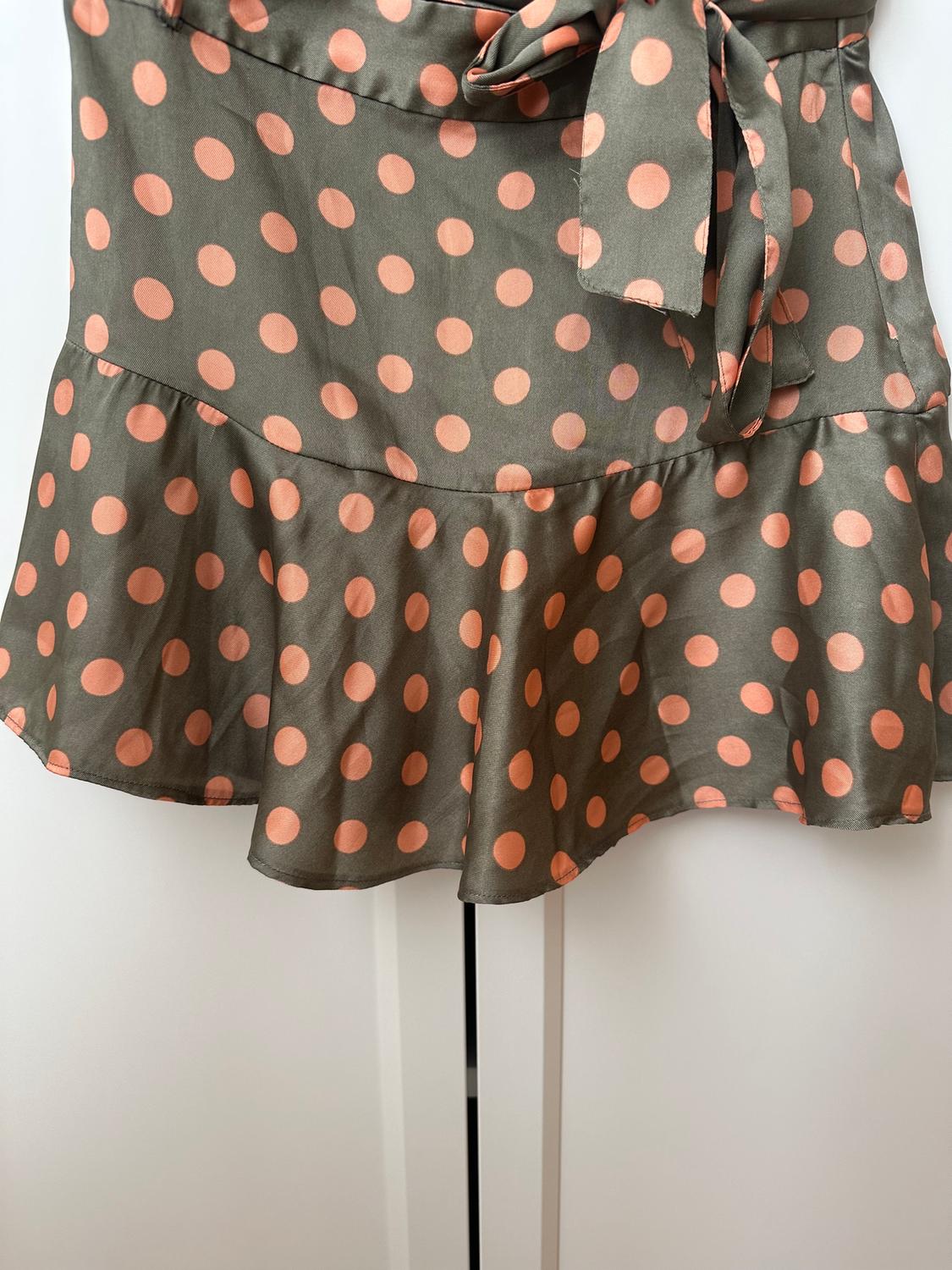 POLKA DOT BERMUDA SKORT - Image 4