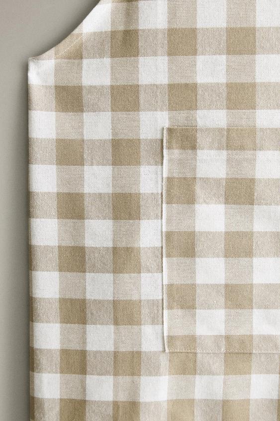 LOT DE 3 TORCHONS CUISINE FIL TEINTÉ - Beige de Zara - Image 2