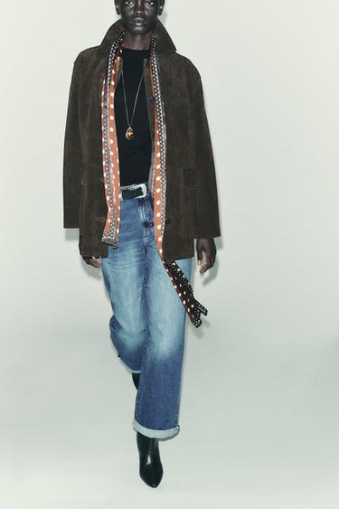 POLKA DOT PRINT SATIN SCARF - only one by Zara