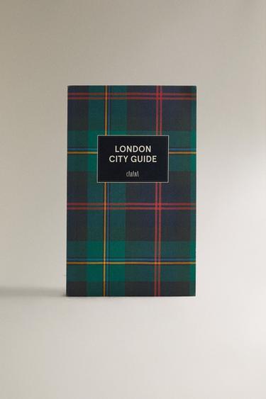 Zara LONDON CITY GUIDE CABANA BOOK - Green