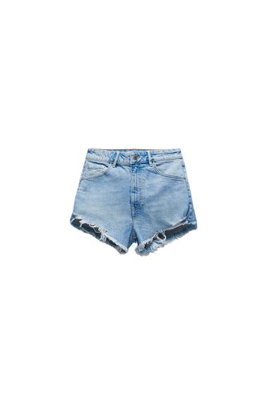 SHORTS DENIM HI RISE