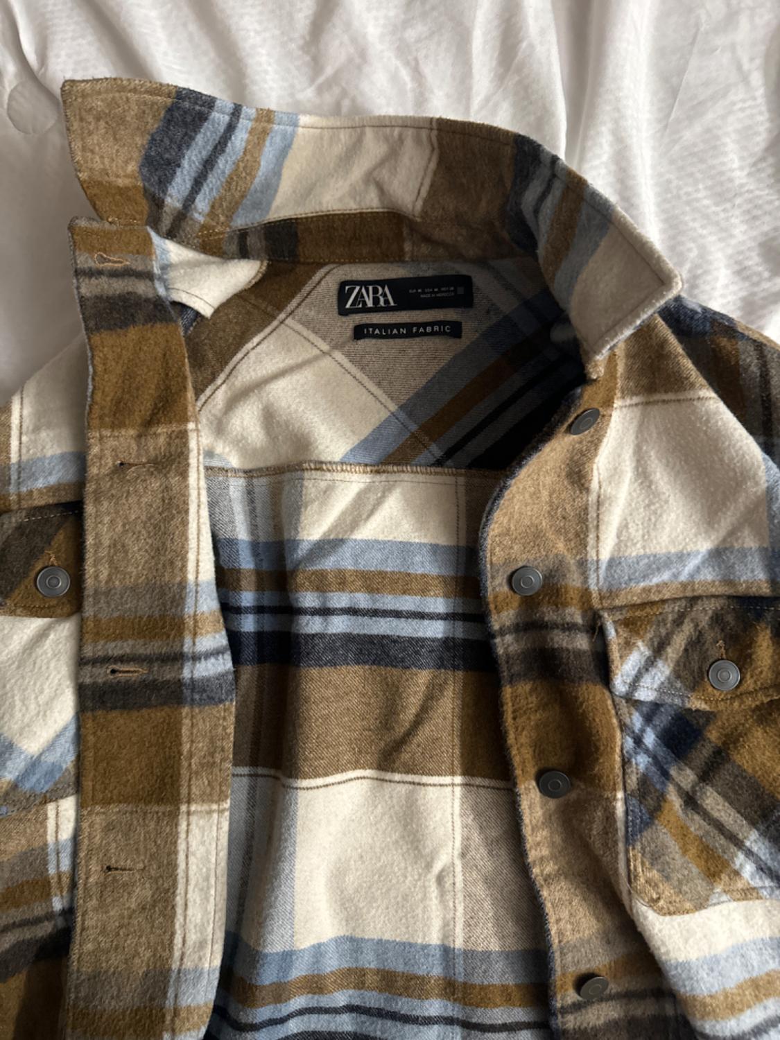 SOBRECAMISA CUADROS CON LANA - Image 3
