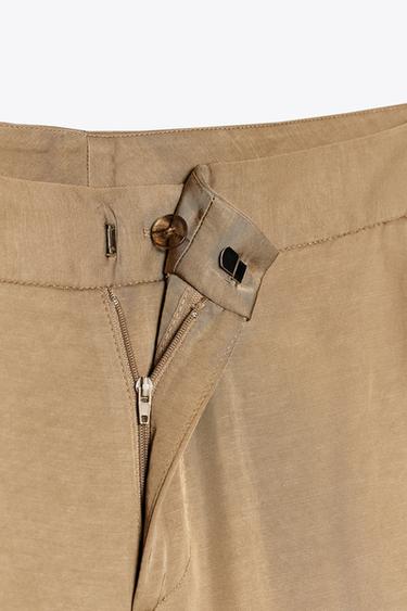 PALAZZO TROUSERS - Caramel by Zara - Image 5