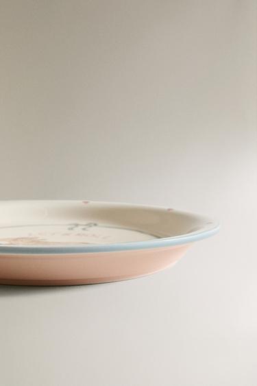 CHILDREN'S CERAMIC PLATE WITH SKATER DOG - Multicoloured by Zara - Image 3