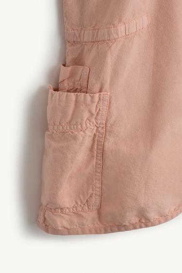 COMBINAISON-SHORT 16 - Rose délavé de Zara - Image 8