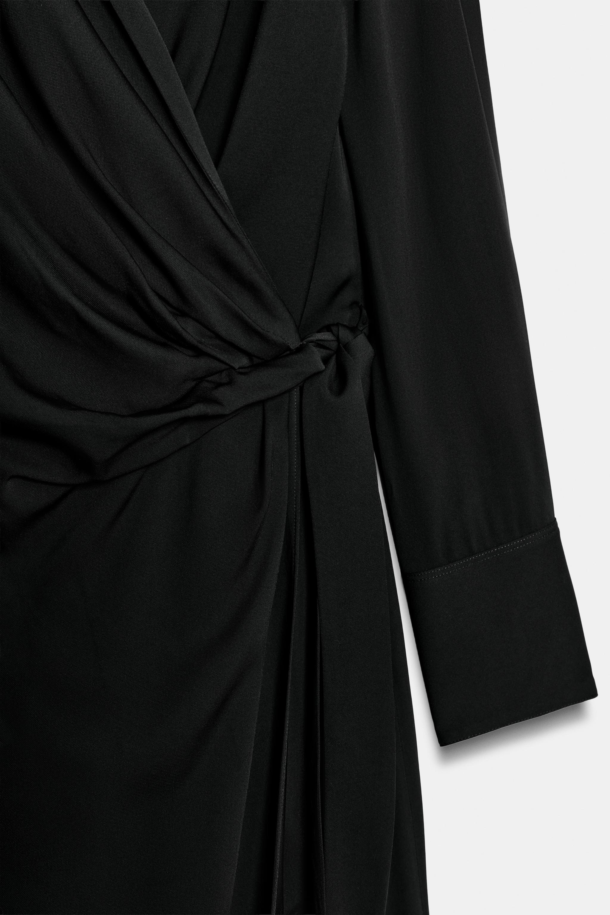 ROBE NŒUD SATINÉE ZW COLLECTION