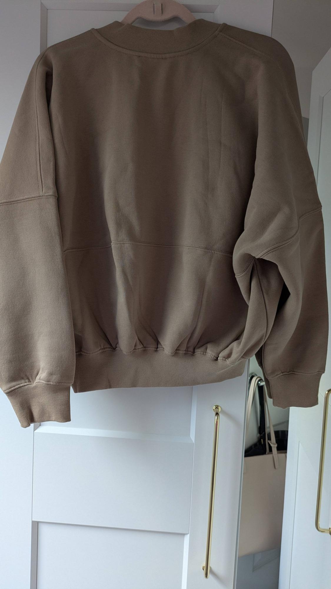 BOMBER SWEATSHIRT WITH ZIP - Image 2