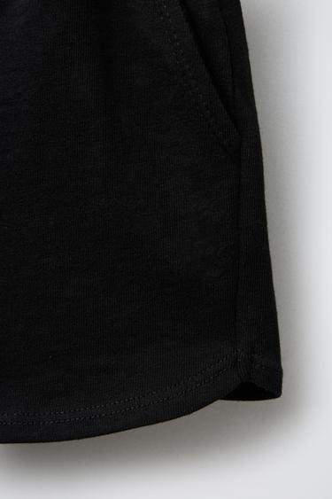 BERMUDA UNIE - Noir de Zara - Image 3