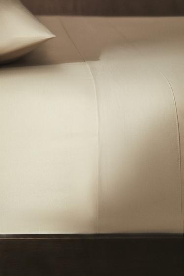 DRAP-HOUSSE PERCALE DE COTON | 30 CM DE HAUT (200 FILS) - Beige de Zara - Image 5