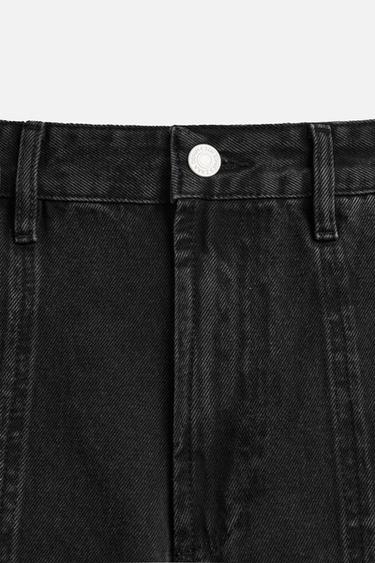 JEAN CARGO RELAXED FIT - Charbon de Zara - Image 8