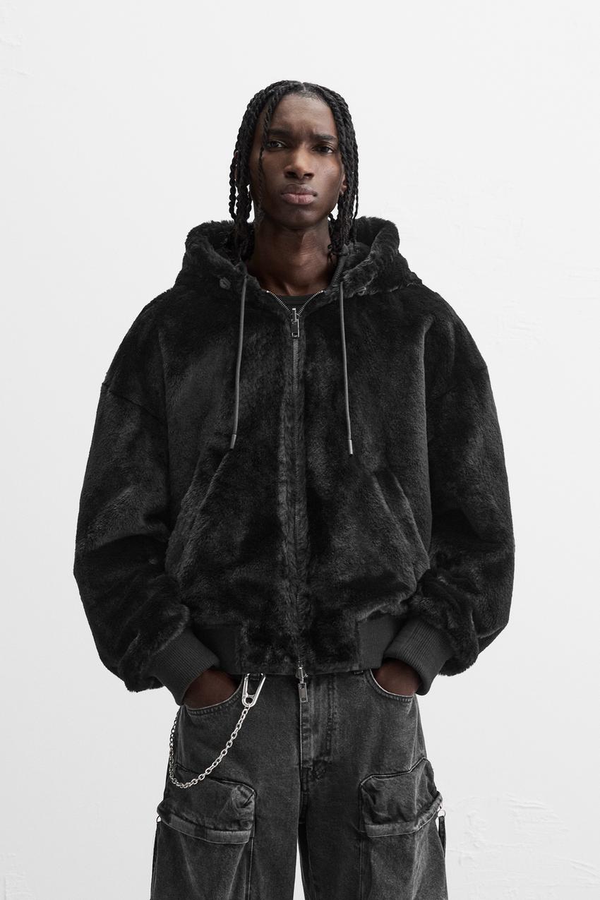 リバーシブルボンバージャケット - ブラック | ZARA Japan / 日本 