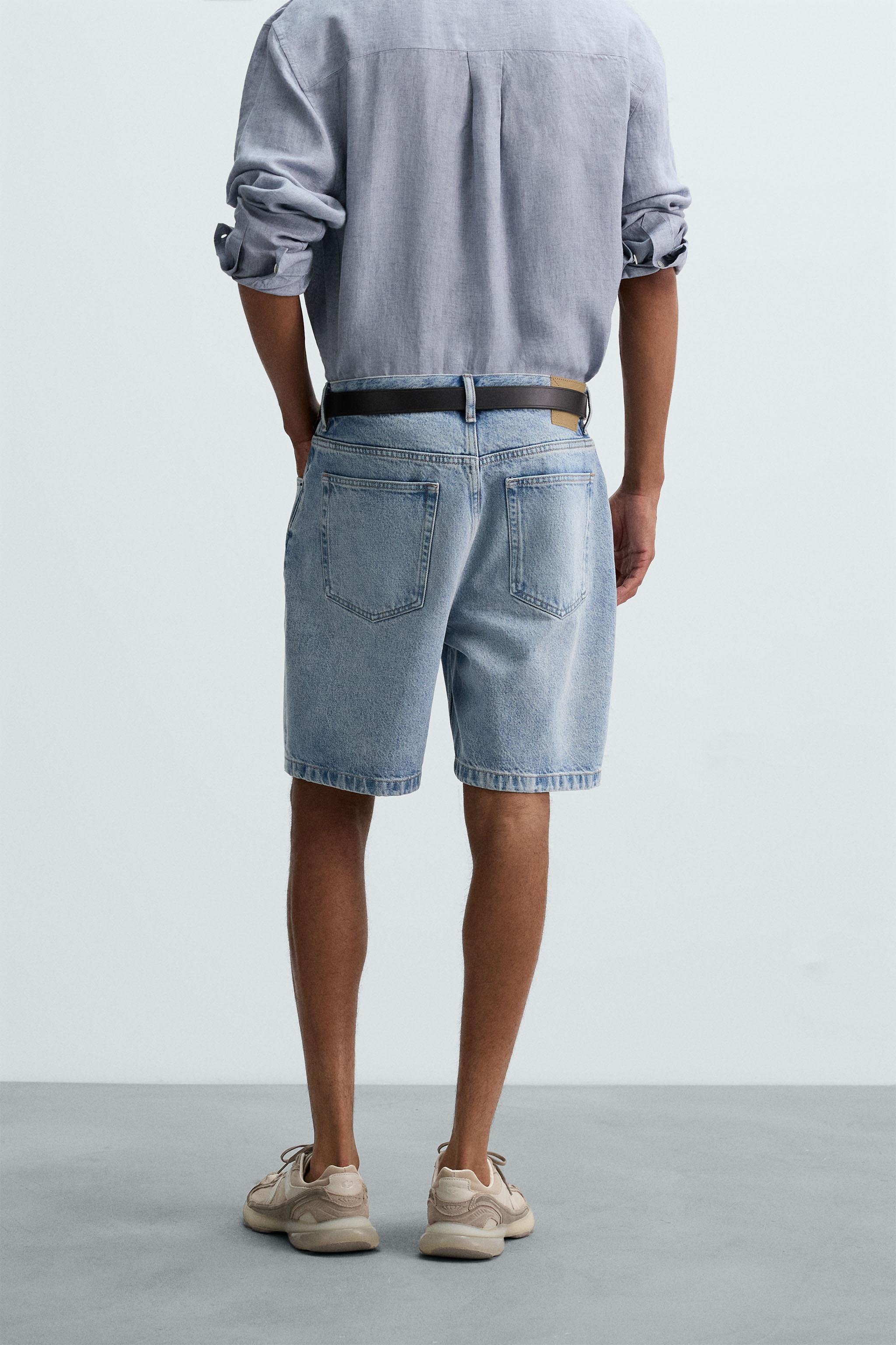 BERMUDA DENIM REGULAR FIT