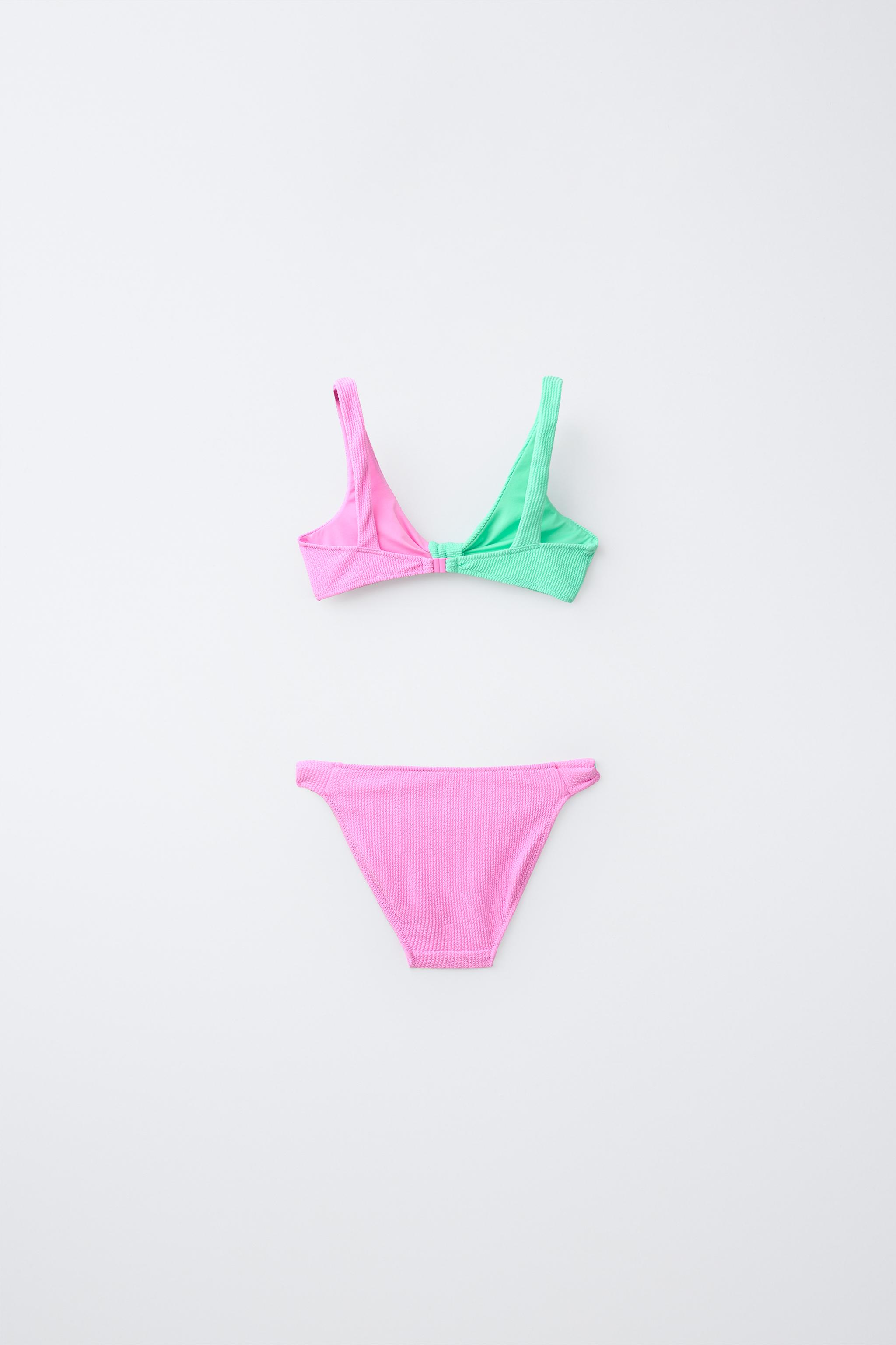6-14 ANS/BIKINI TEXTURE NŒUD