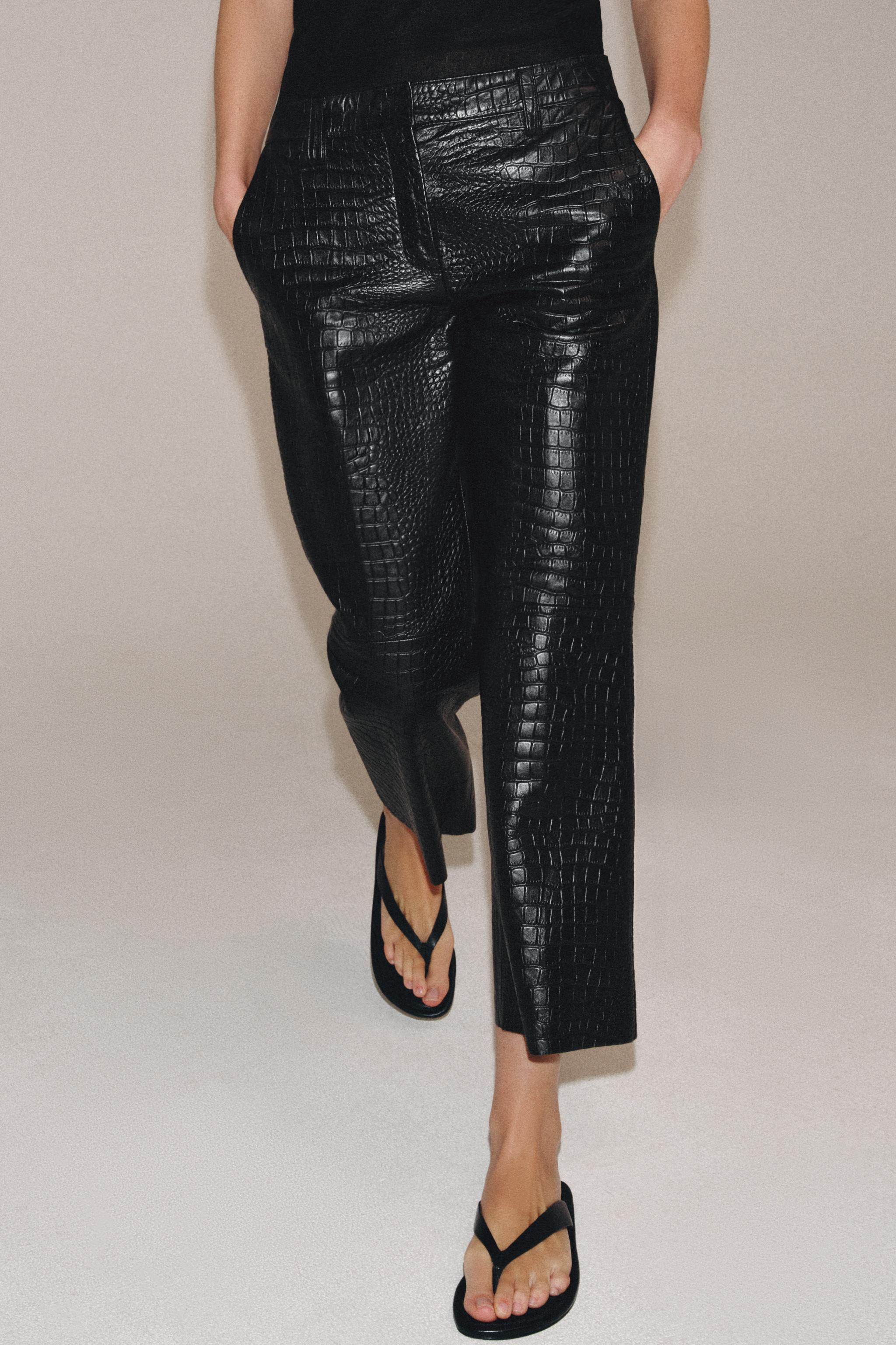 ZW COLLECTION LIMITED EDITION COCO LEATHER PANTS