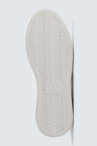 BASKET AVEC DÉTAIL AU TALON - Noir de Zara - Image 6