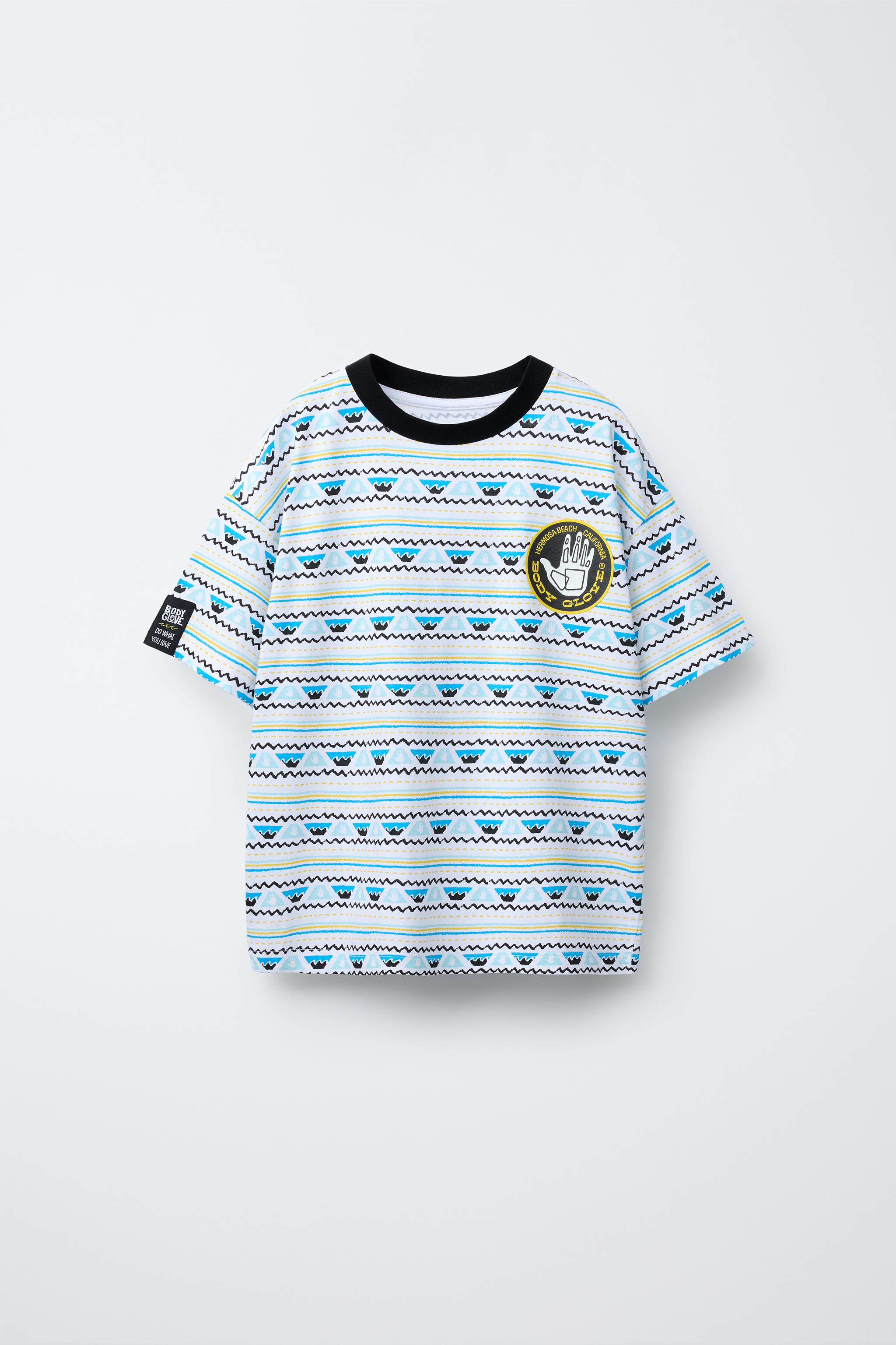 T-SHIRT RAYURES ZARA X BODY GLOVE ®