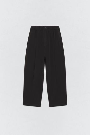 SOSHIOTSUKI x ZARA SUIT TROUSERS - Brown / Taupe by Zara