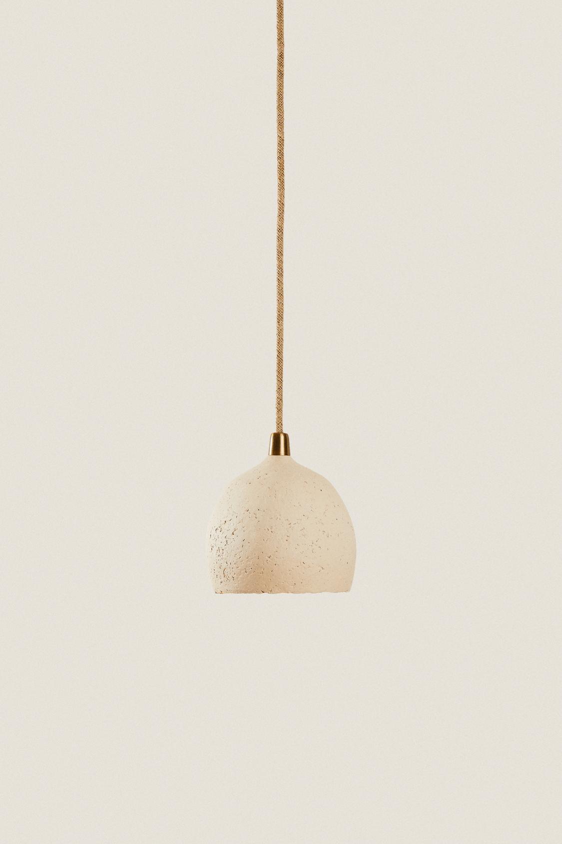 PAPIER-MÂCHÉ PENDANT LAMP