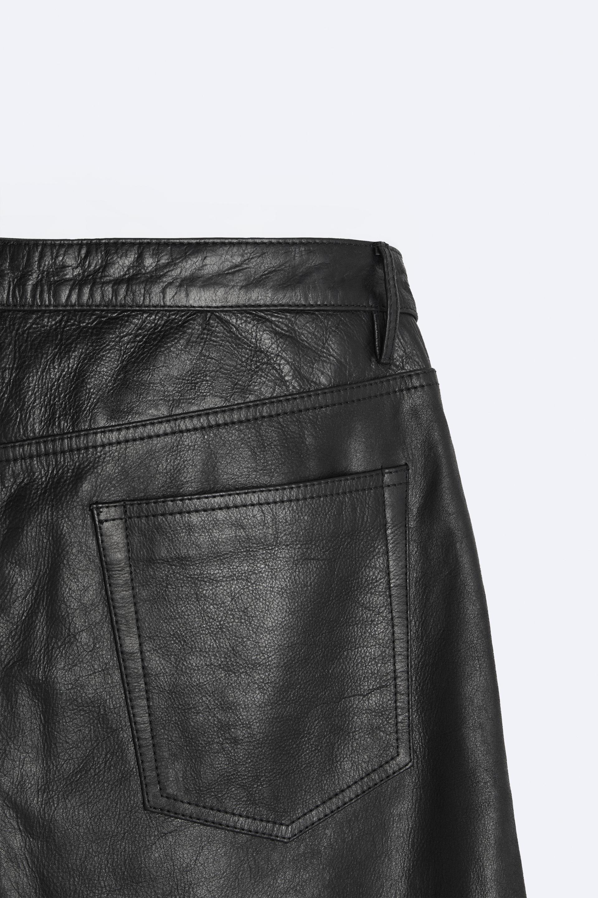 Zara Leather Pants -  Canada