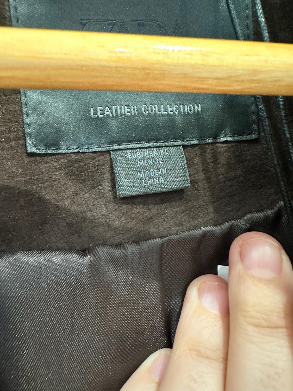 100% SUEDE LEATHER COAT ZW COLLECTION LIMITED EDITION - Image 4