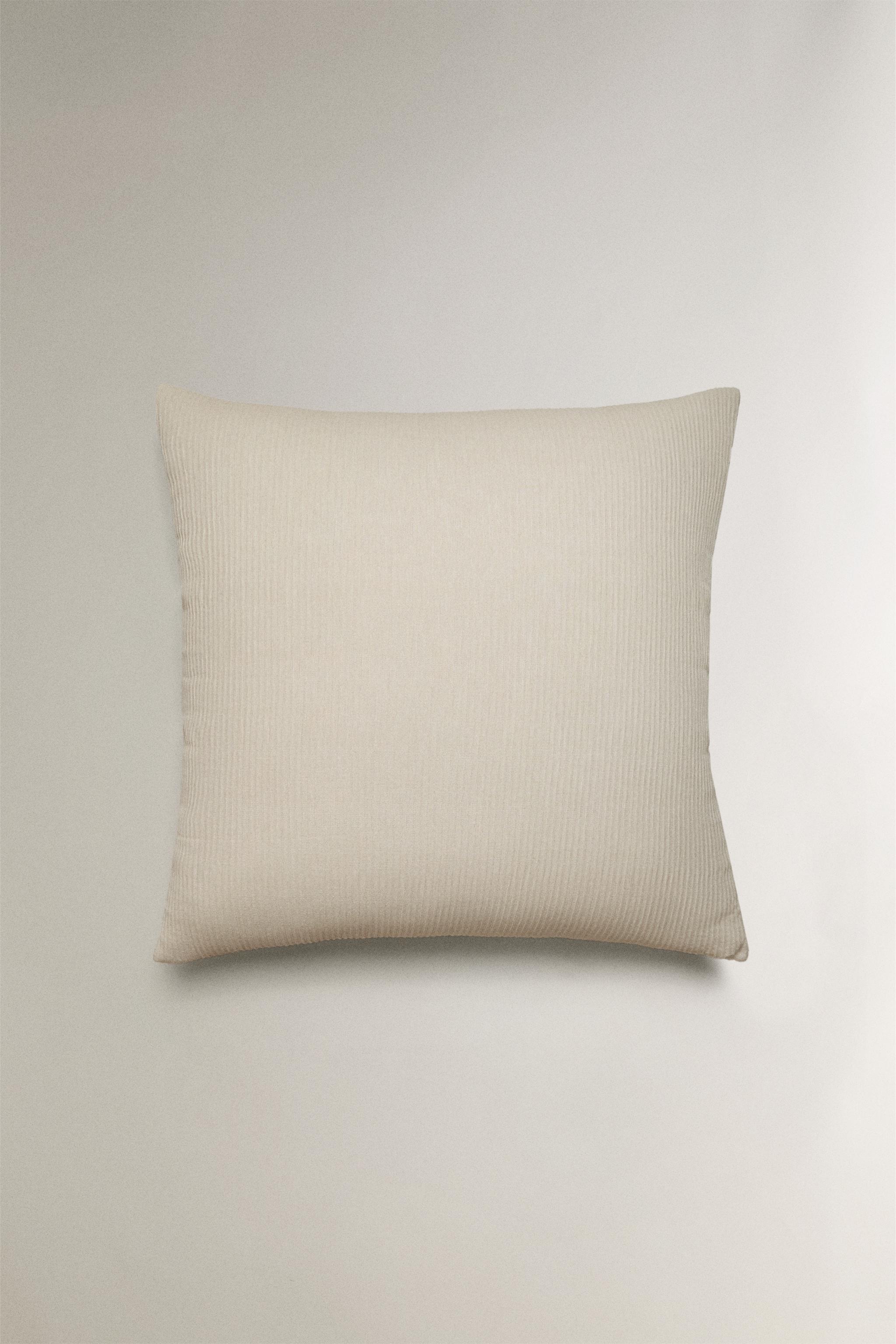HOUSSE DE COUSSIN ÉDREDON FRONCÉ
