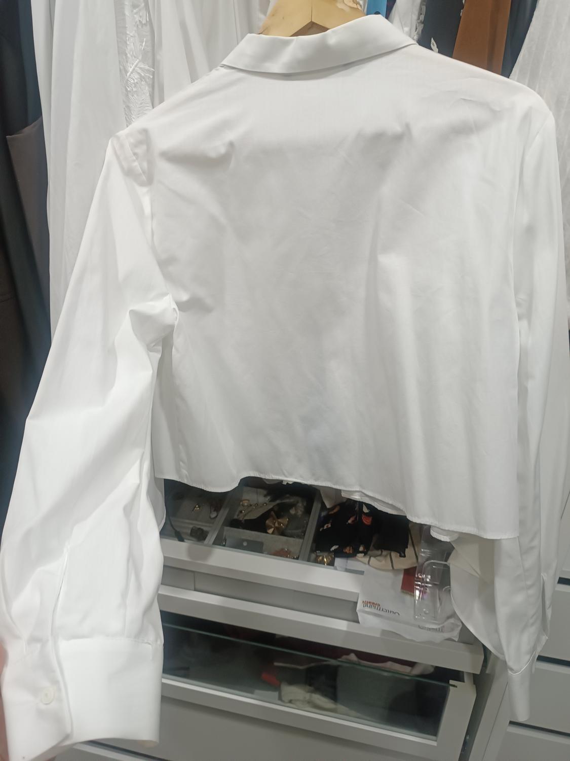 RUFFLED POPLIN SHIRT - Image 3