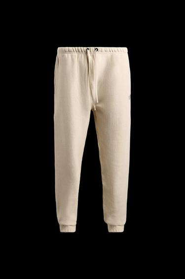 COTTON JOGGER TROUSERS - Ecru by Zara - Image 0
