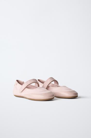 СПОРТИВНЫЕ БАЛЕТКИ — Розовый от Zara