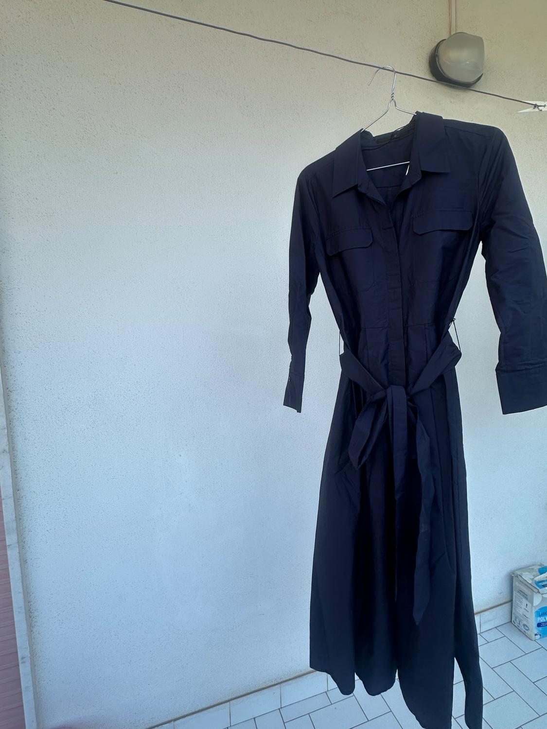 ZW COLLECTION POPLIN SHIRT DRESS - Image 2