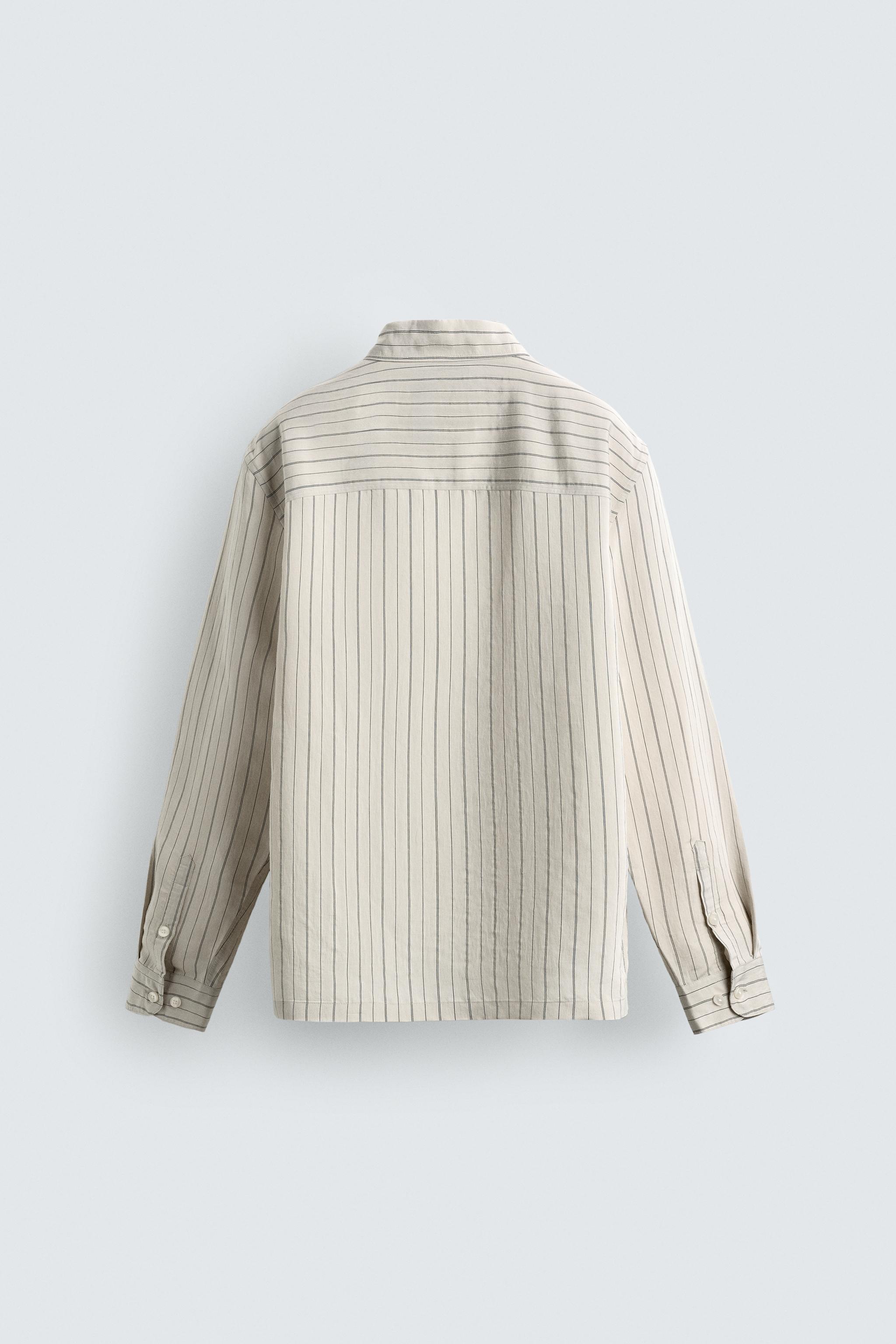 CHEMISE FLUIDE À RAYURES