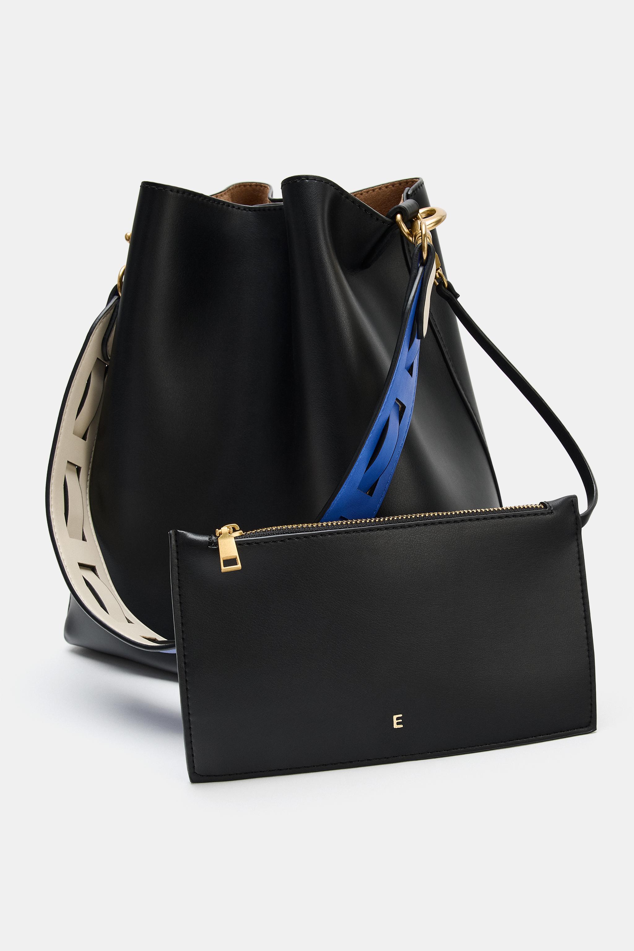 BUCKET BAG WITH HANDLE DETAIL