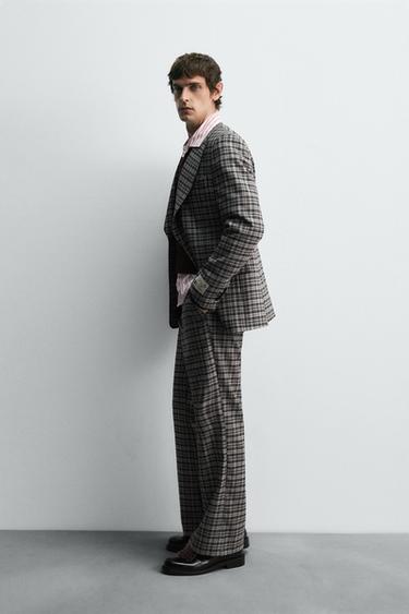 CHECK SUIT BLAZER HARRY LAMBERT FOR ZARA X DISNEY - Grey by Zara - Image 3