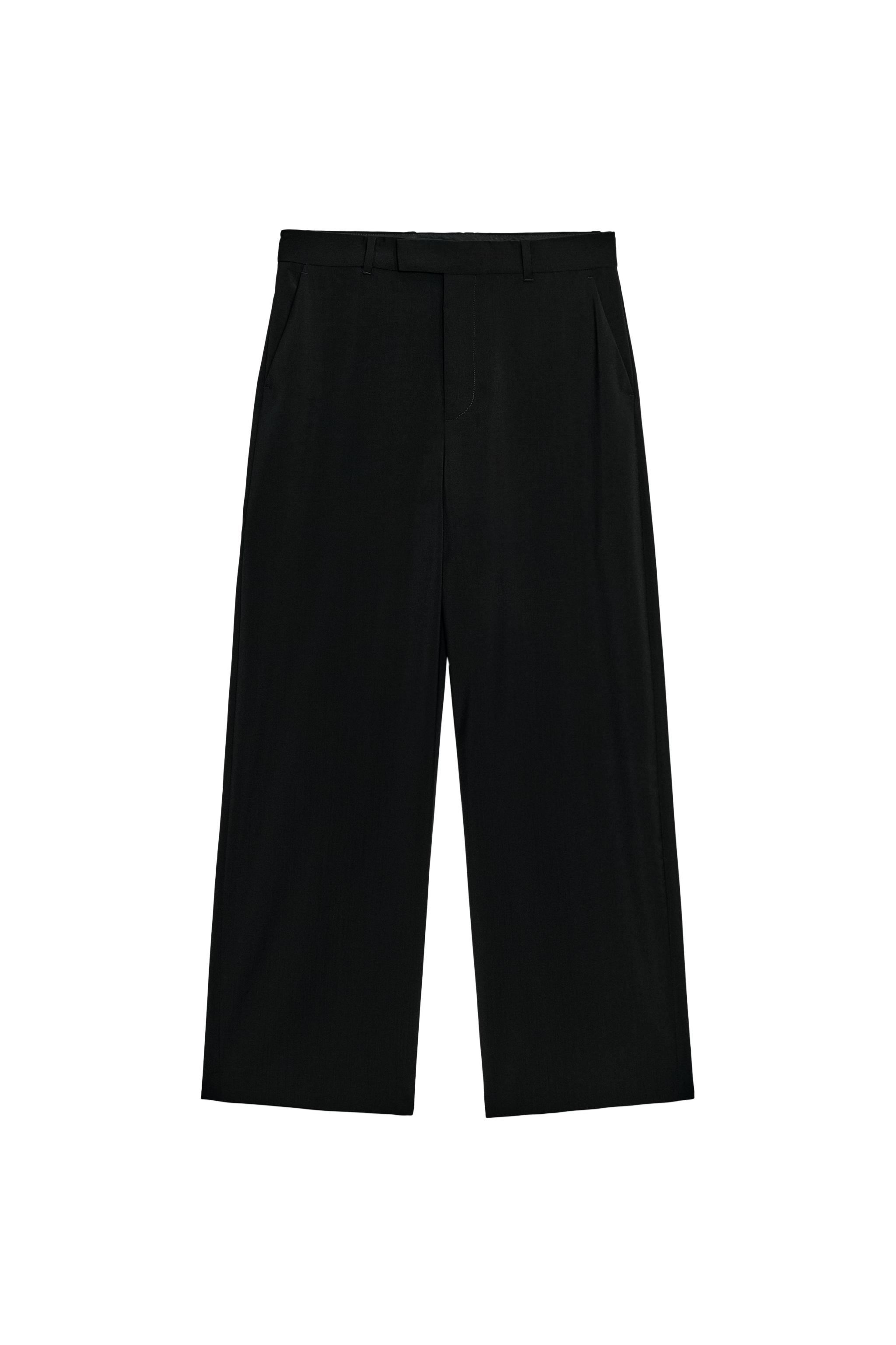 PANTALÓN ANCHO LANA 100% ZW COLLECTION
