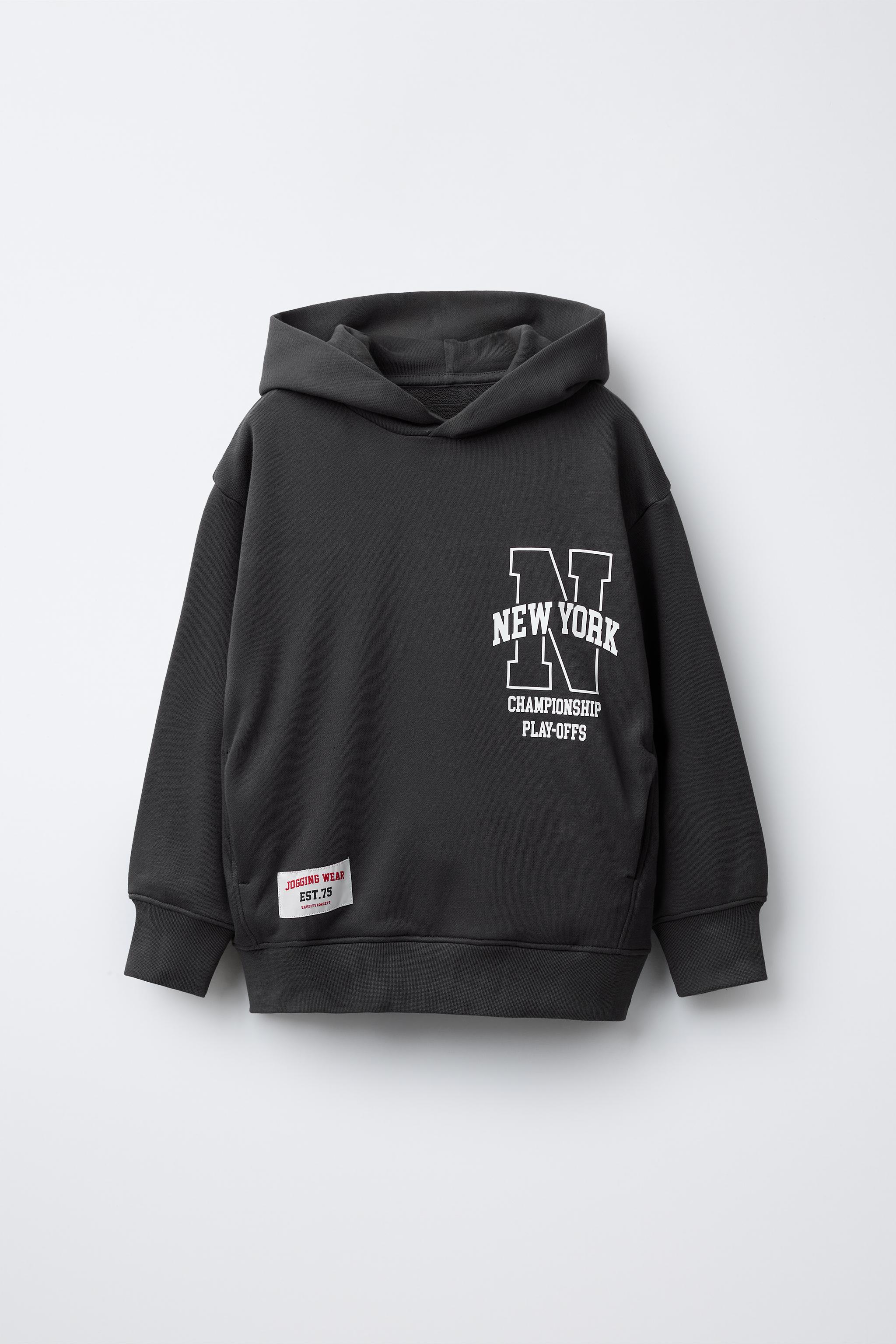 専用 hoodie JOGGING HOODIE SWEATSHIRT - Anthracite grey | ZARA United States