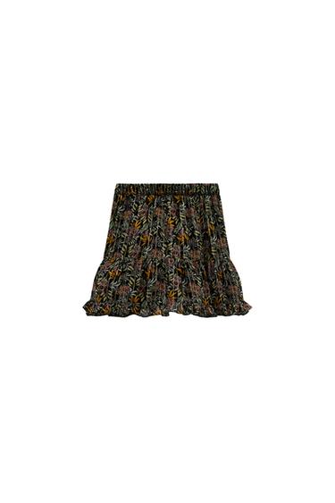 FLORAL PRINT SKIRT