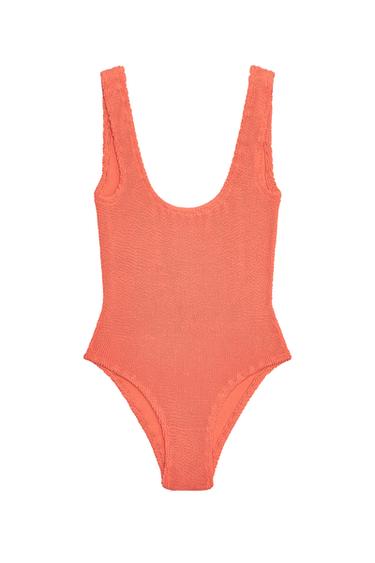 MAIÔ TEXTURIZADO - Laranja da Zara